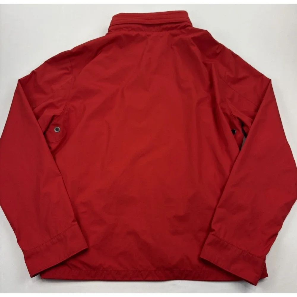 Polo Ralph Lauren Red Full Zip Jacket Windbreaker Nylon Mesh Lined Pony Men's M.